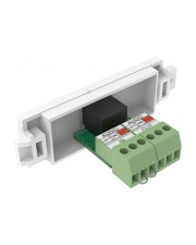 Vision TC3 Modulares Faceplate-Kit mit Snap-ins und Kabeln Mini-Phone Stereo 3,5 mm weiß Abdeckung einer Aussparung (TC3 3.5MM/V2)