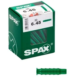SPAX Betondübel »6x45 Typ SD« 50 Stück grau