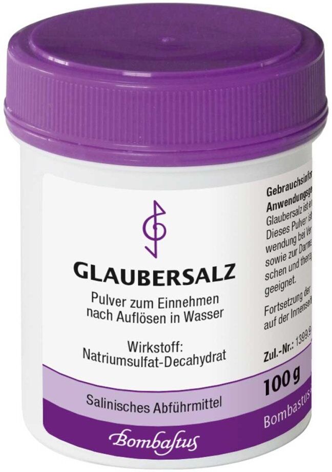 Bombastus GLAUBERSALZ 100g