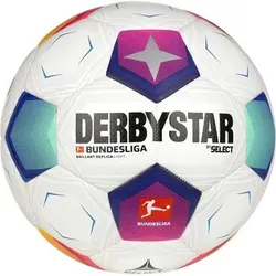 DERBYSTAR Ball Bundesliga Brillant Replica Light v23, Größe 5 in Blau Blau