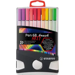 Stabilo, Malstifte, Pen 68 brush Premium-Filzstift (20x)