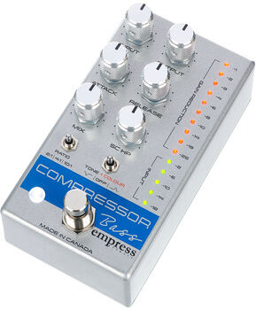 Empress Effects Bass Compressor Silver Spk Silver Sparkle