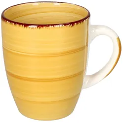 6er Set Kaffeebecher Yellow