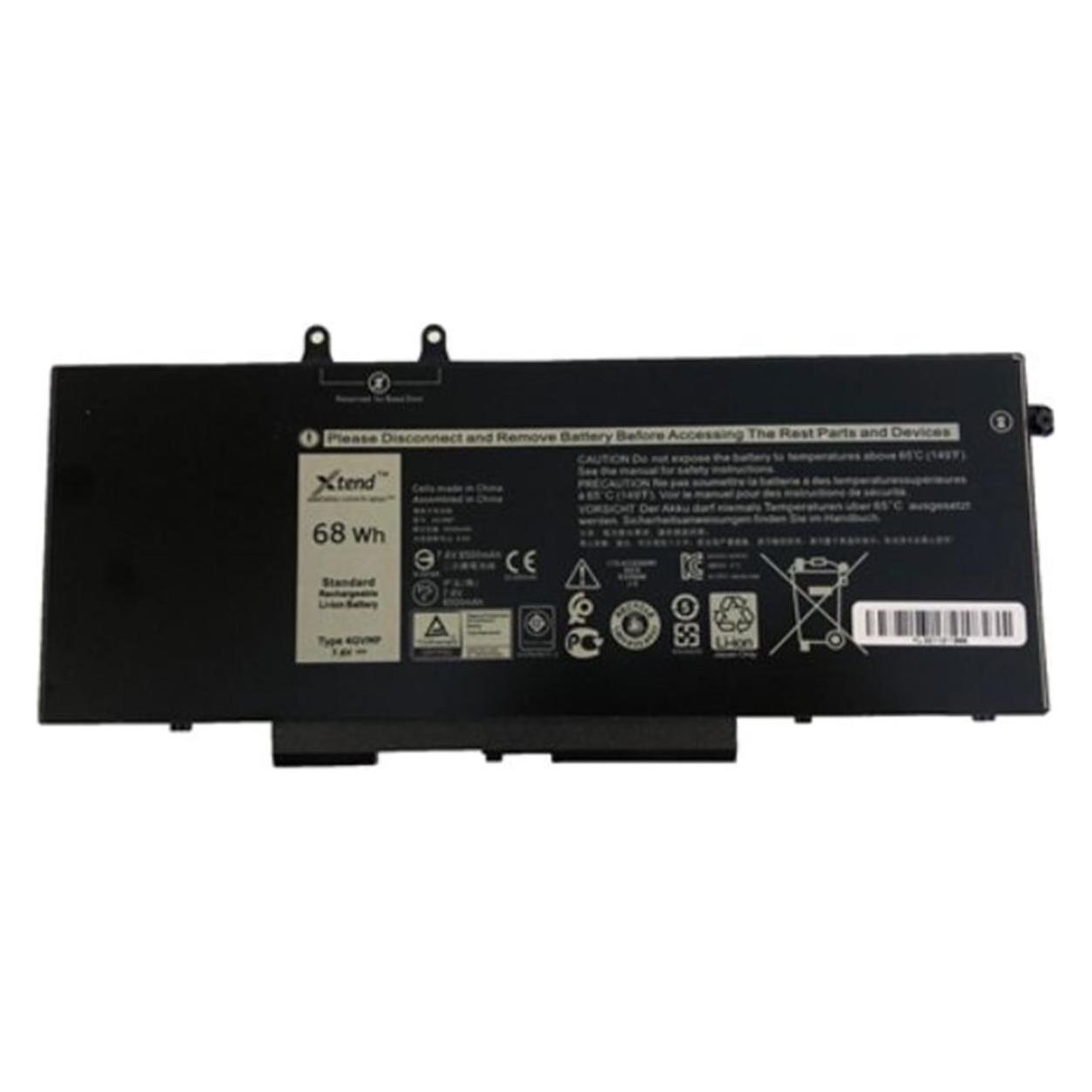 Dell Battery PRI 51WHR 3C LITH SMP (3 Zellen, 4255 mAh) (W8GMW)