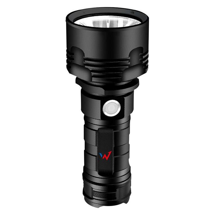 Wonder Wt10001W - wiederaufladbare LED-Taschenlampe, 1000 Lumen, 16 cm (schwarz) (15 cm, 1000 lm) (57379994)