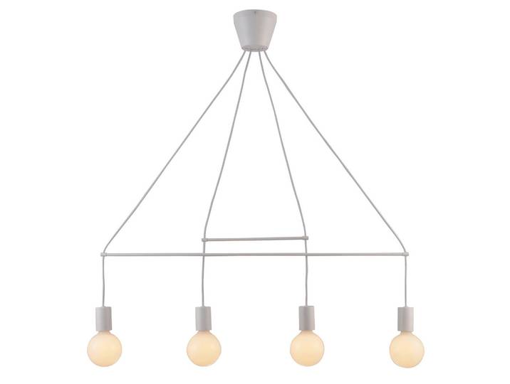 Pendelleuchte Alto, Weiß, Metall, 10x95x94 cm, RoHS, Europäischer Sicherheitsstandard, einfach zu transportieren, Lampen & Leuchten, Innenbeleuchtung, Hängeleuchten, Pendelleuchten