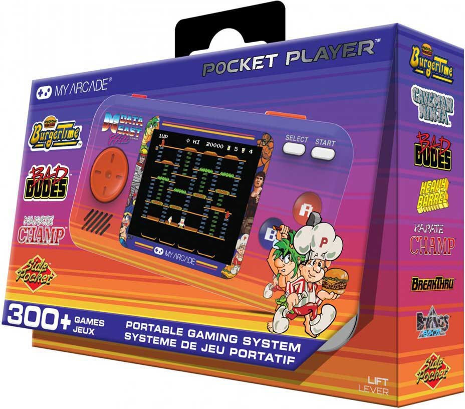dreamGEAR My Arcade Data East Hits Pocket Player, Meerkleurig, 6,98 cm (2,75 inch)