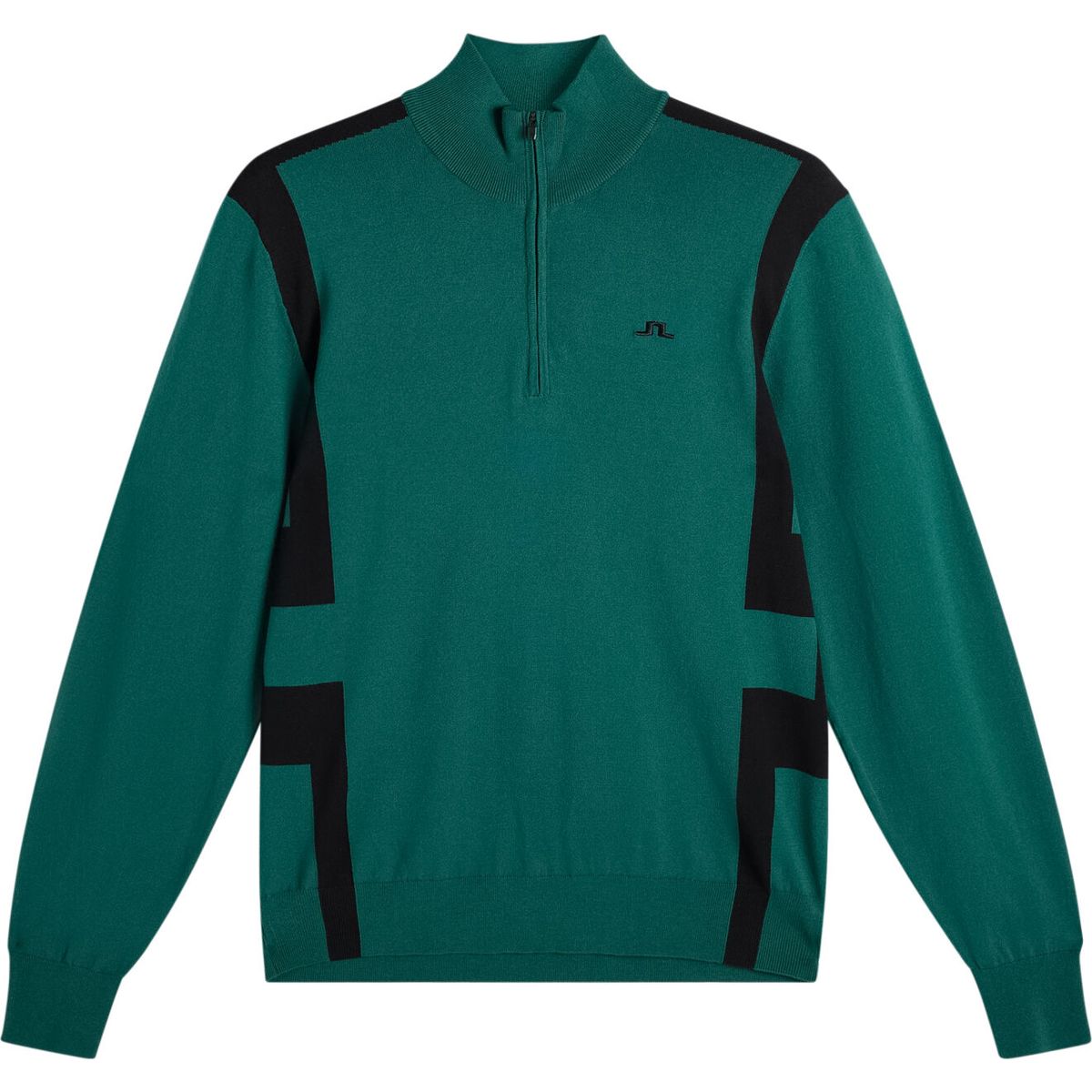 J.Lindeberg Kendrick Knitted Zip Sweater forest biome (M334) XL GMKW16115-M334-XL