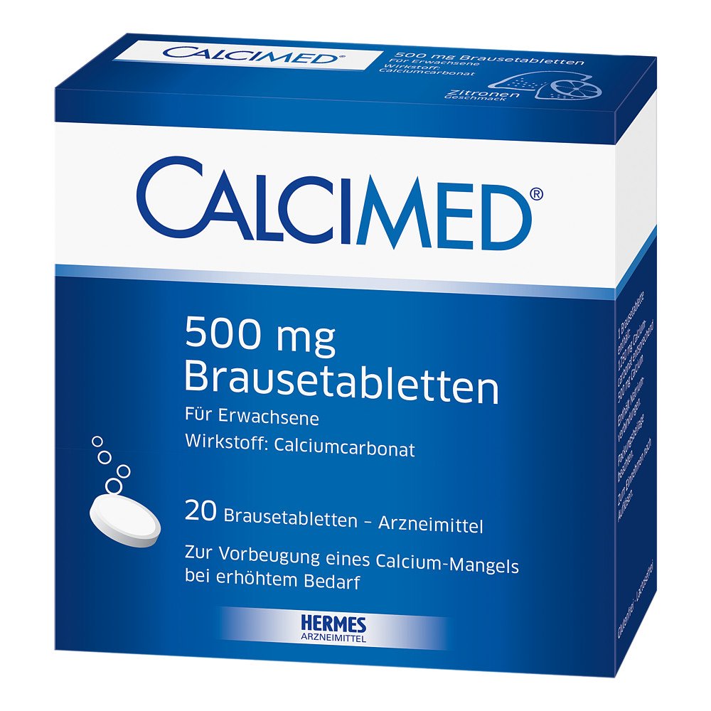 HERMES Arzneimittel GmbH Calcimed 500mg 09750151