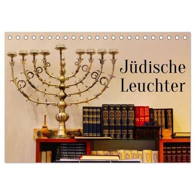 Jüdische Leuchter (Tischkalender 2027 DIN A5 quer), CALVENDO Monatskalender