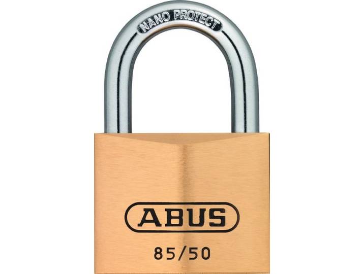 Abus 04817 Hangslot van messing met roestvrijstalen beugel