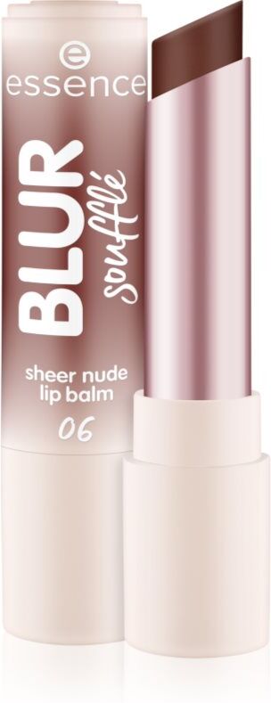 essence Blur Soufflé tinted lip balm with matt effect shade 06 Nude Cocoa 3 g