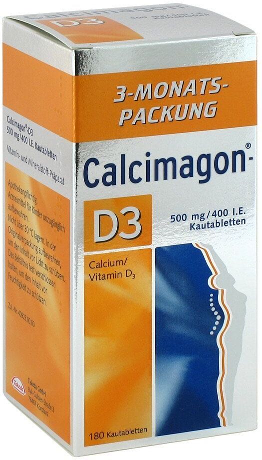 Calcimagon-D3 500mg/400 I.E. Kautabletten