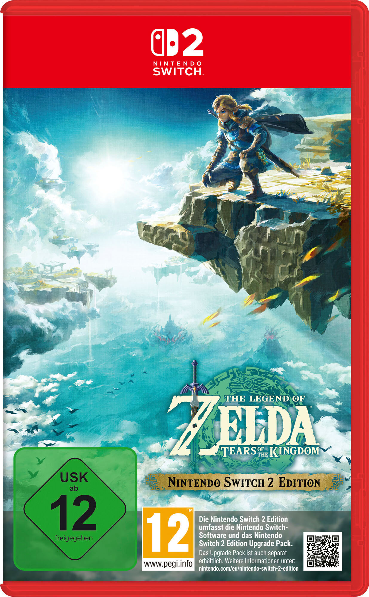SWITCH 2 Spielesoftware "The Legend of Zelda: Tears of the Kingdom - Nintendo Switch 2 Edition", bunt (weiß, neutral), Nintendo Switch 2, Spielesoftware, Spielesoftware