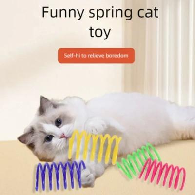 Uplift Essentials Elite 200 Piece Bulk Interactive Cat Spring Toy Set Elite 200 Piece Bulk Interactive Cat Spring Toy Set