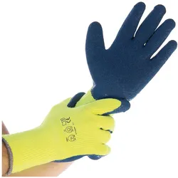 franz mensch, Schutzhandschuhe, Hygostar Kälteschutz-Handschuh WINTER STAR Latexbeschichtung, dunkelblau/schwarz, Grösse L (L)