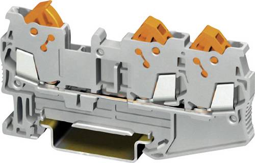 Phoenix Contact 3205048 Durchgangsklemme 5.2mm Schnellanschluss Grau