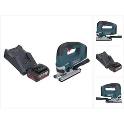 Bosch Professional, Stichsäge, GST 18V-125 B Professional Akku Stichsäge 18 V 125 mm Brushless + 1x Akku 4,0 Ah + Ladegerät