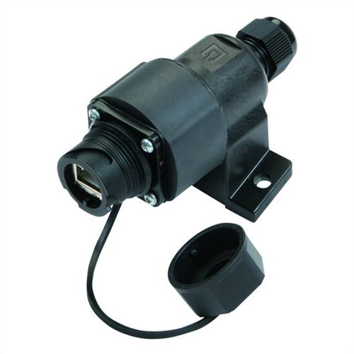 TELEGÄRTNER STX V1 AP-Dose, RJ45 Modul B Cat.6A (ISO/IEC)