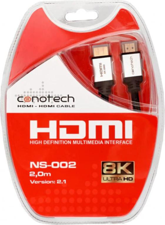 Conotech NS-002 HDMI 2.1-kabel, 8K, 2 meter