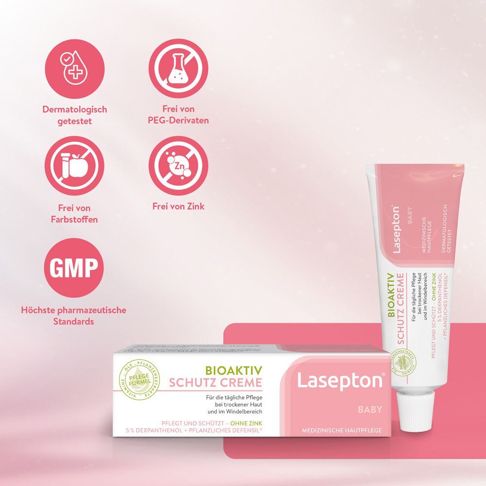 LaseptonMED Lasepton® Baby Bioaktiv Schutz-Creme Creme 80 ml Unisex 80 ml Creme