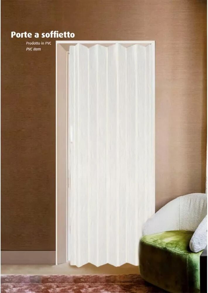 Essenza PORTA A SOFFIETTO BIANCO VENATO
