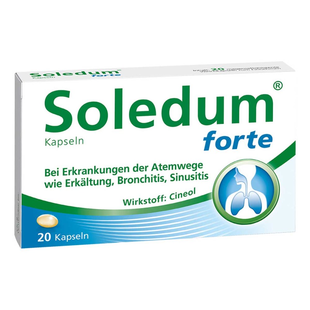 MCM KLOSTERFRAU Vertr. GmbH Soledum Kapseln forte 200mg 00744255