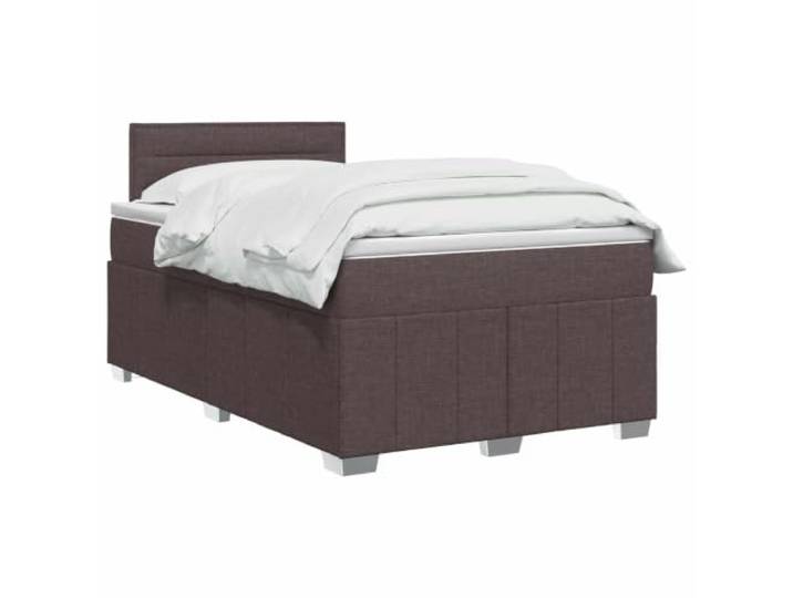 vidaXL Boxspringbett mit Matratze Dunkelbraun 120 x 190 cm Stoff Passt die Unterstützung an deine gewünschte Höhe an. Beleuchte deinen Raum mit flexibler Beleuchtung