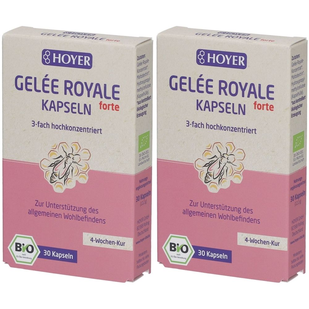 Hoyer Gelee Roya Forte KAP Bio 2x 2x30 St Kapseln