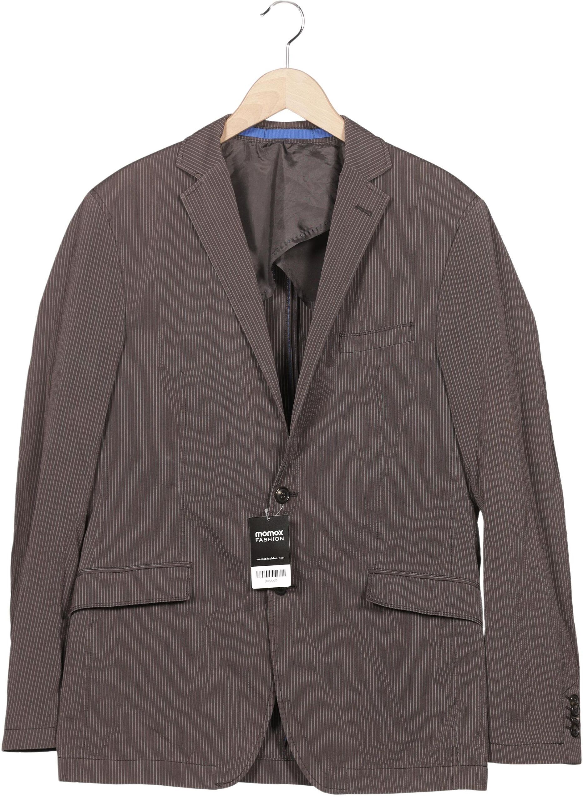 Emilio Adani Herren Sakko, Braun, Lang-Gr. EU 98, Baumwolle / Synthetik - Second Hand