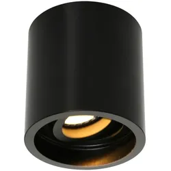 Steinhauer Aufbau-Downlight PÉLITE SPOT, Ø 8.5cm, GU10 max. 40W, starr, schwarz matt STE-1731ZW