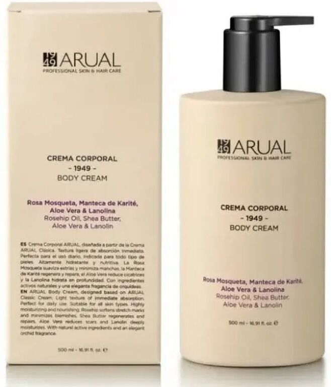 Arual Rosa Mosqueta Creme Corporal 500 ml
