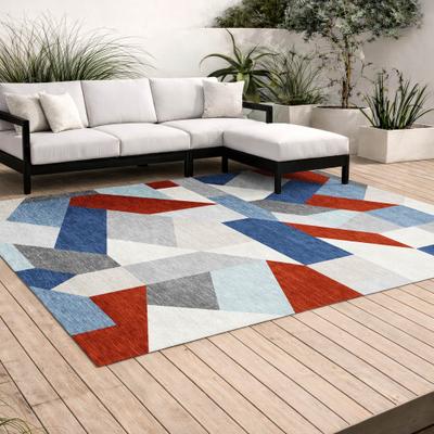 Addison Rugs Machine Washable Indoor/ Outdoor Contemporary Dexter Chantille Rug