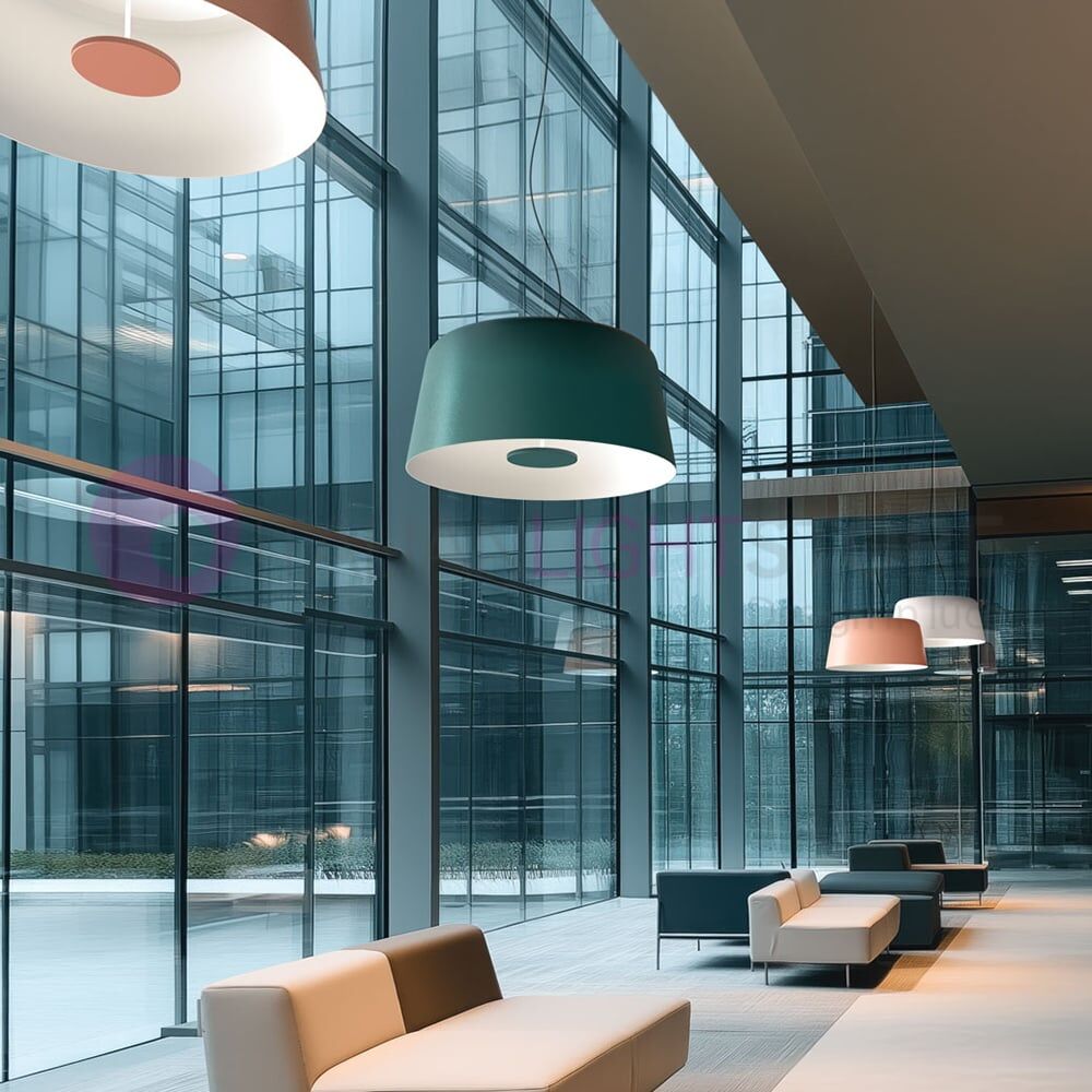 Linea Light Delfi Ca055dwhwdd – Sospensione Led Moderna Bianca Ø45 Cm 3000k