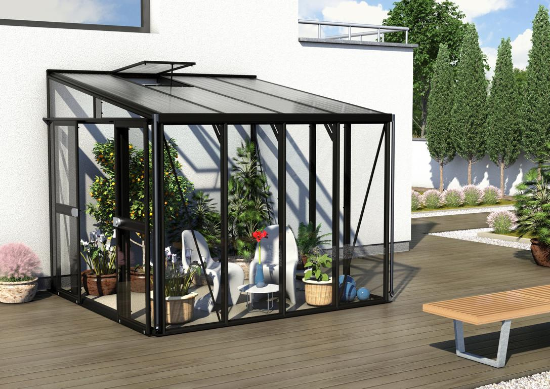 EPHSCHMIDT--AKTIVBANK-- Pavillon-Nachrüstsatz Athene 7000, schwarz 09502362