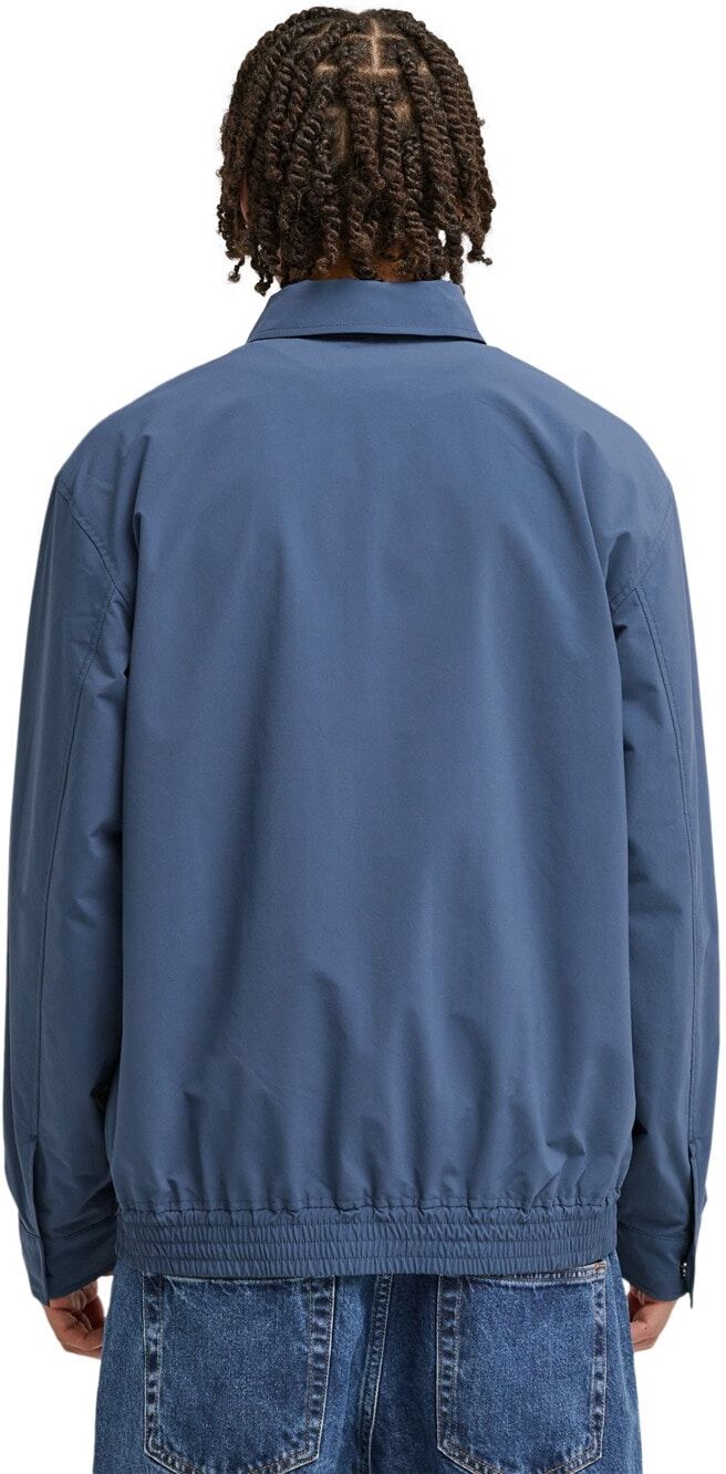 Regenjacke DC SHOES "Driver", Herren, Gr. XXL, schwarz denim, Obermaterial: 100% Polyester., Jacken Regenjacke