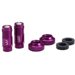 BBB CYCLING Ventilkappen-Set CoreCap 2 Stück | purple