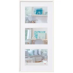 Walther Kunststoff-Bilderrahmen New Lifestyle Normalglas / Floatglas / Weiss / 3...