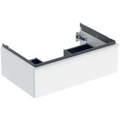 Geberit iCon Waschtisch-Unterschrank 502311011 74x24,7x47,6cm, weiß/lackiert hochglänzend