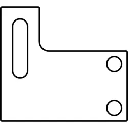 Leuze Befestigungsteil BT-GS6X.E