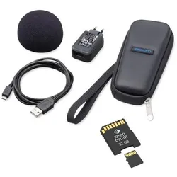Zoom SPH-1n Zubehör-Set für H1n mit Speicherkarte (Diverse), Audiorecorder