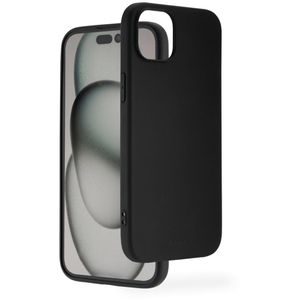 Hama Handyhülle Fantastic Feel, schwarz, für iPhone 15, aus Kunststoff, Backcover