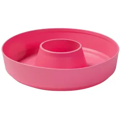 Omnia Silikonform für Campingbackofen  rosa