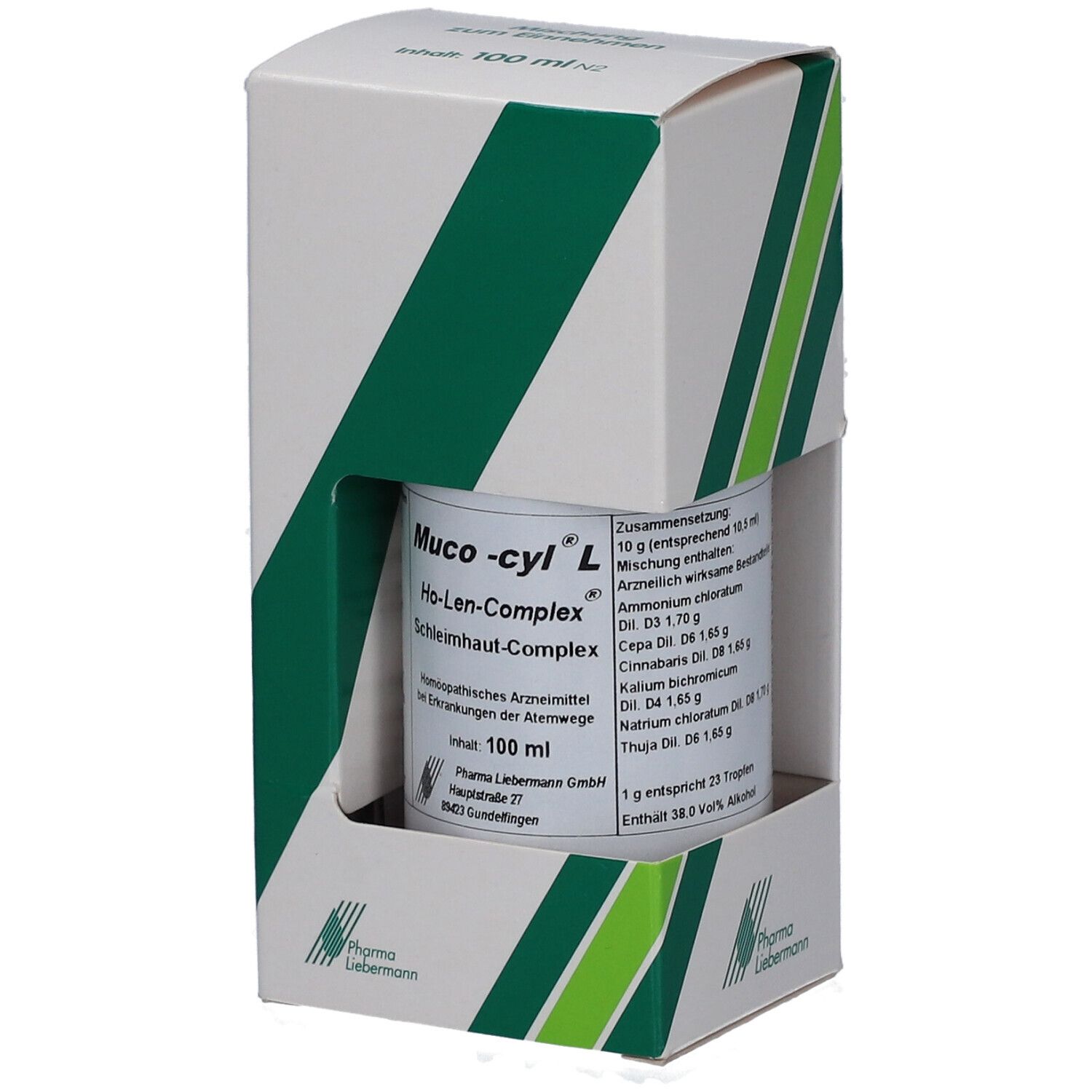 Muco-Cyl L Ho-Len-Complex Tropfen 100 ml