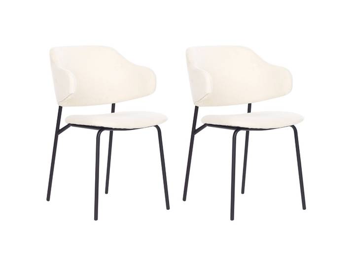 STUHL 2er-Set Polsterbezug Beige Kenai