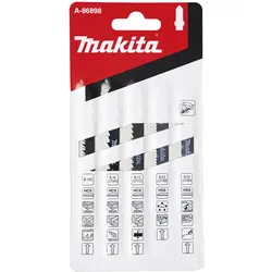 makita Stichsägeblatt-Set A-86898