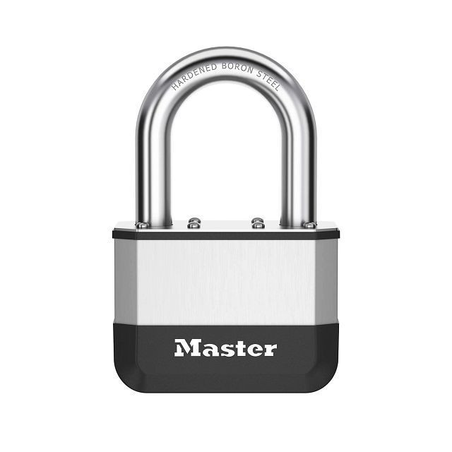 Master Lock Elite Hangslot met lange beugel - 67 mm - Zilver