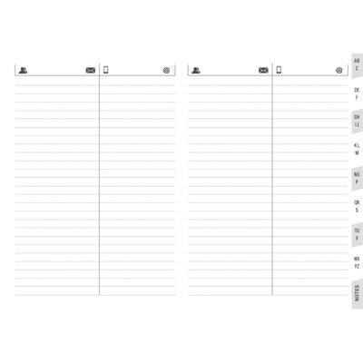 Quo Vadis Telefonverzeichnisse für Kalender Trinote Format: 18 x 24 cm