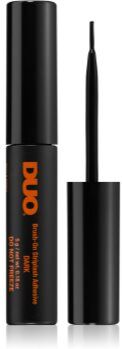 MAC Cosmetics Duo Brush On Striplash cola para pestanas falsas com pincel tom Dark Tone 5 g. Duo Brush On Striplash