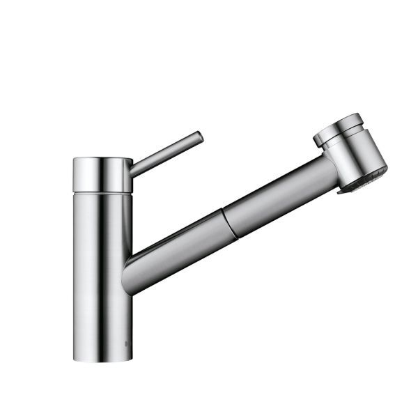 KWC Inox 2, Spültischarmatur, Edelstahl, Hochdruck